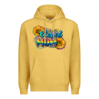 Antique Gold Blessed mom Premium Hoodie - CowGirlArtShop
