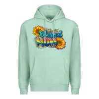 Seafoam Blessed mom Premium Hoodie - CowGirlArtShop