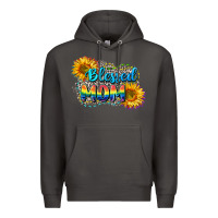 Smoke Blessed mom Premium Hoodie - CowGirlArtShop