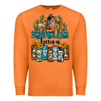 Carrot shoulda been a cowgirl Premium Sweatshirt - OliviaCreatesArt