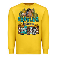 Lemon shoulda been a cowgirl Premium Sweatshirt - OliviaCreatesArt