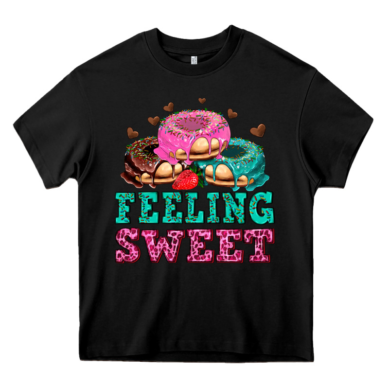 Feeling Sweet Donuts Heavy Core Tee by AdoDesignShop | Teevron