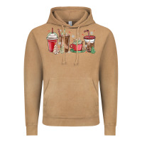 Vintage Camel christmas tree cake and coffee cups Vintage Hoodie - MaliasSmallBusiness