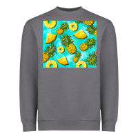 Storm blue pineapple Heavyweight Sweatshirt - BarkalooDesign