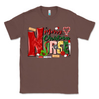 Chestnut merry christmas nurse Classic Tee - MaliasSmallBusiness