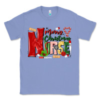 Colony Blue merry christmas nurse Classic Tee - MaliasSmallBusiness