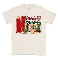 Natural merry christmas nurse Classic Tee - MaliasSmallBusiness