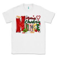 White merry christmas nurse Classic Tee - MaliasSmallBusiness