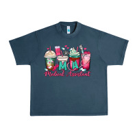 Midnight Navy ma medical assistant coffee cups Urban Heavy Tee - MaliasSmallBusiness