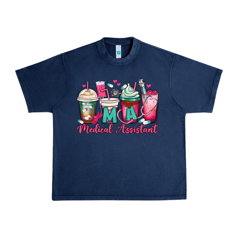 Ma Medical Assistant Coffee Cups Urban Heavy Tee by MaliasSmallBusiness | Teevron