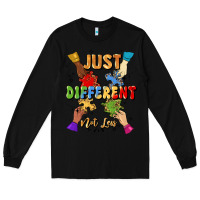 Black just different not less Long Sleeve Tee - Artiststas