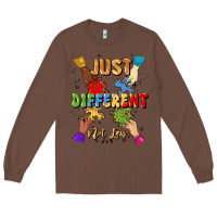 Chestnut just different not less Long Sleeve Tee - Artiststas
