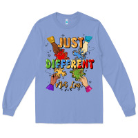 Colony Blue just different not less Long Sleeve Tee - Artiststas
