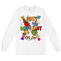 White just different not less Long Sleeve Tee - Artiststas