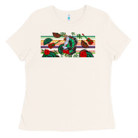Bone flamenco dancer libbey glass Ladies Tee - BundleAndBundleShop