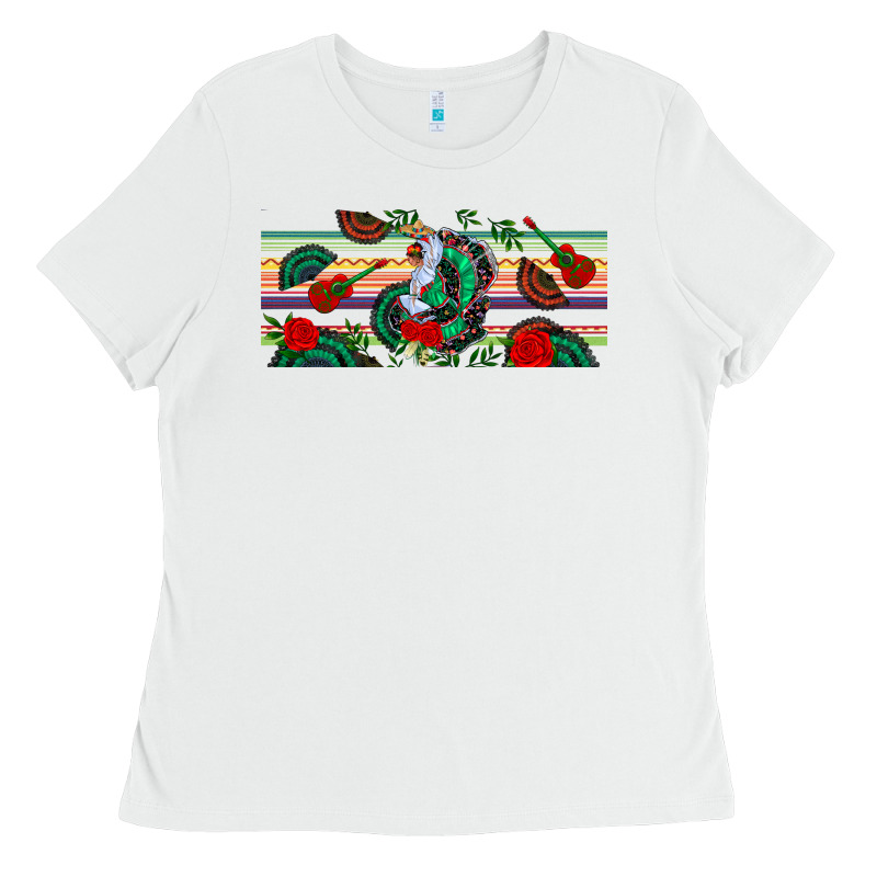 Flamenco Dancer Libbey Glass Ladies Tee by BundleAndBundleShop | Teevron