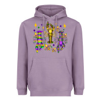 Lavender mardi gras craw fish olivia Heavyweight Hoodie - OliviaCreatesArt