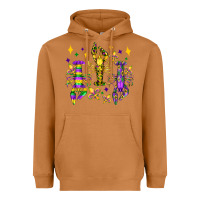 Meerkat mardi gras craw fish olivia Heavyweight Hoodie - OliviaCreatesArt