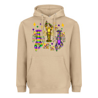Mushroom mardi gras craw fish olivia Heavyweight Hoodie - OliviaCreatesArt