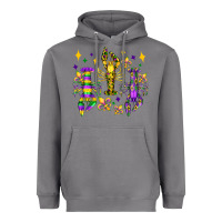 Storm mardi gras craw fish olivia Heavyweight Hoodie - OliviaCreatesArt