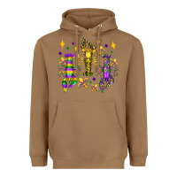 Toasted Coconut mardi gras craw fish olivia Heavyweight Hoodie - OliviaCreatesArt