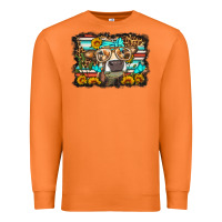 Carrot sunflower cow olivia Premium Sweatshirt - OliviaCreatesArt