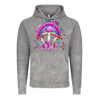Cloud Rock grow your own way crystal and mushroom Vintage Hoodie - MaliasSmallBusiness