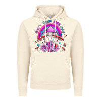 Vintage Artic grow your own way crystal and mushroom Vintage Hoodie - MaliasSmallBusiness