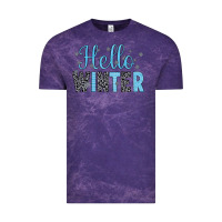 Cloud Purple hello winter Vintage Tee - JahusDesignShop