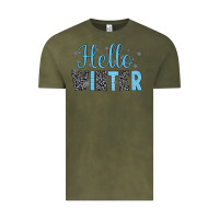 Vintage Olive hello winter Vintage Tee - JahusDesignShop