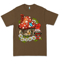 Cacao welcome gnome ladybug Premium Tee - BarkalooDesign