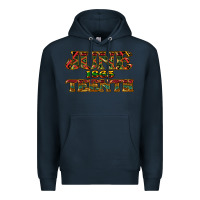 Navy Juneteenth 1865 Premium Hoodie - HowdyJamesFarm
