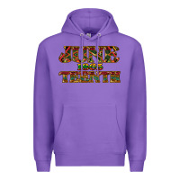 Purple Juneteenth 1865 Premium Hoodie - HowdyJamesFarm