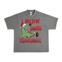Tornado i believe in santa & dinosaurs Urban Heavy Tee - MaliasSmallBusiness