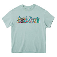 Arona groovy with peace  sign flowers Heavy Core Tee - Artiststas