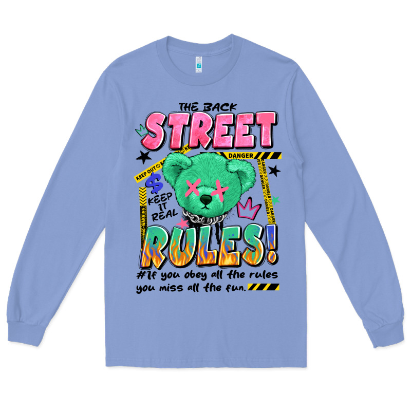 Street Rules Long Sleeve Tee by Artiststas | Teevron