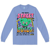 Colony Blue street rules Long Sleeve Tee - Artiststas