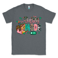 Charcoal Heather birthday mode on Classic Tee - MaliasSmallBusiness