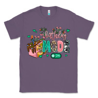 Lavender birthday mode on Classic Tee - MaliasSmallBusiness