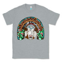 Heather Grey simmental  rainbow Classic Tee - JahusDesignShop