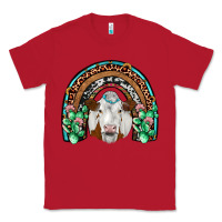 Red simmental  rainbow Classic Tee - JahusDesignShop
