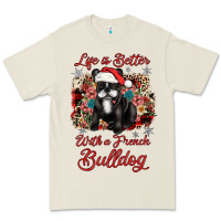 Bone christmas life is better with a french bulldog Premium Tee - JahusDesignShop