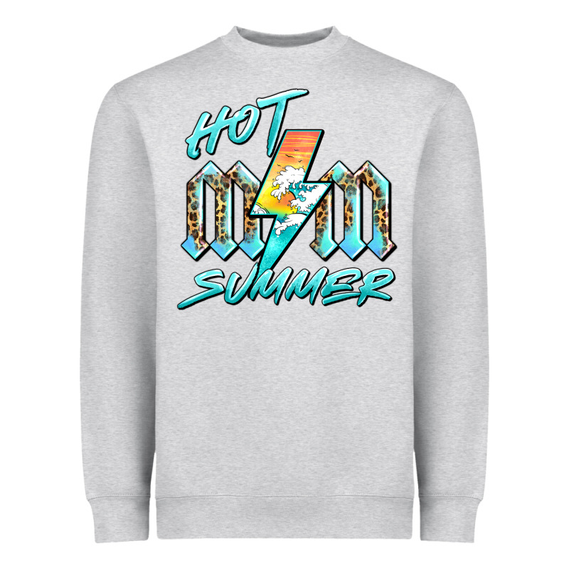 Hot Mom Summer Heavyweight Sweatshirt by BarkalooDesign | Teevron