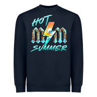 Navy hot mom summer Heavyweight Sweatshirt - BarkalooDesign