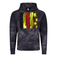 Cloud Black softball brushstroke Vintage Hoodie - NancyCooperArtShop