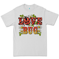 Dove Grey ladybug love bug Premium Tee - BarkalooDesign