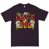 Plum ladybug love bug Premium Tee - BarkalooDesign