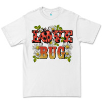 White ladybug love bug Premium Tee - BarkalooDesign