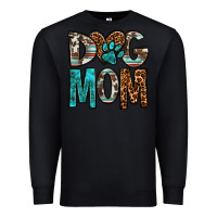 Black dog mom Premium Sweatshirt - OliviaCreatesArt