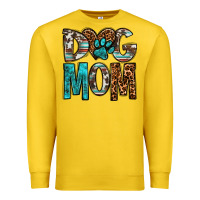Lemon dog mom Premium Sweatshirt - OliviaCreatesArt